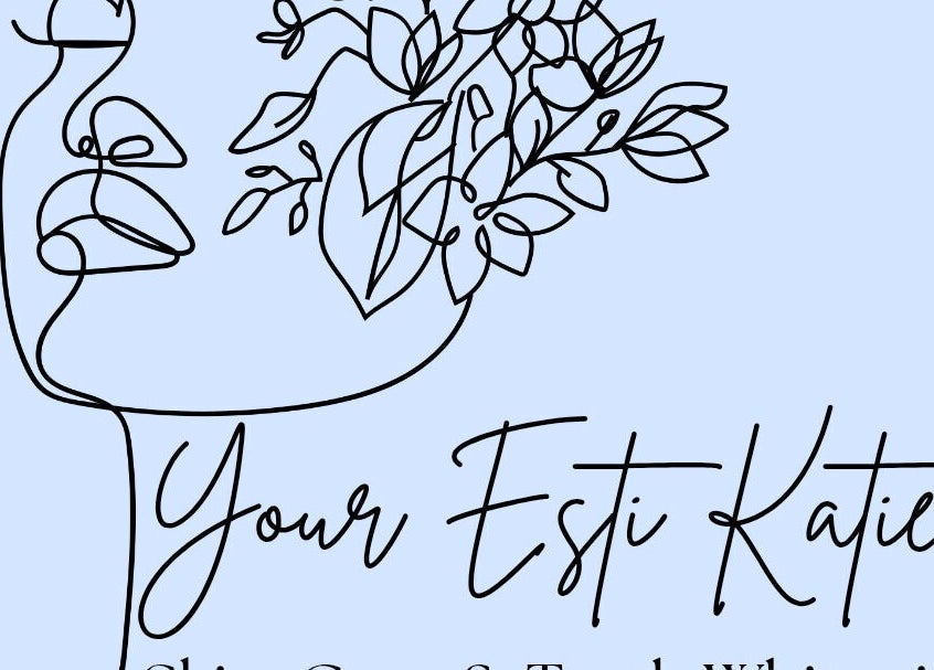 Elegant line art with leaves at Your Esti Katie Utah, South Jordan, Utah, US.