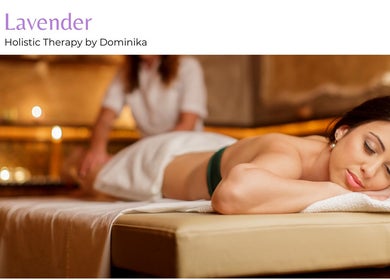 Relaxing massage at Lavender Holistic Therapy in Skipton, England, GB with calming ambiance.