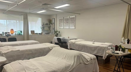 Tranquil massage room at Mind & Body Wellness Solutions, Narangba, Queensland, AU.