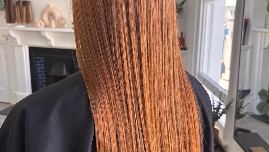 Smooth, vibrant hair at Vibe Hairdressing in Saint Helier, St Helier, JE salon interior.