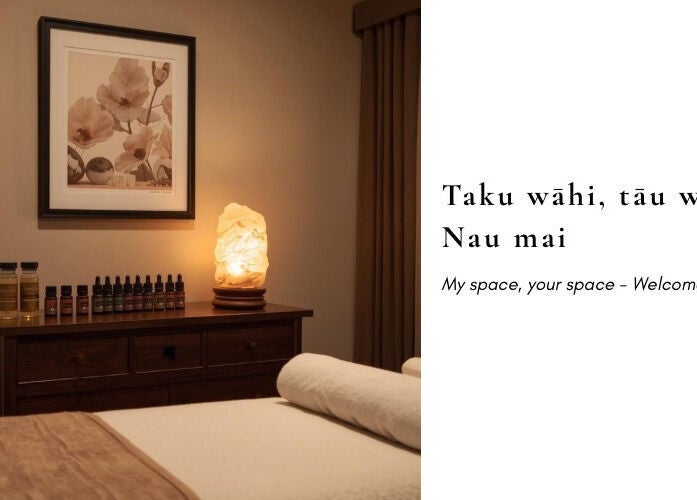 Relaxing treatment room at Te Patoa SYDNEY, Tallawong, New South Wales, AU with warm lighting and calming decor.