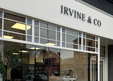 Exterior view of India Frances Makeup in Colwyn Bay, Wales, GB showcasing stylish storefront.