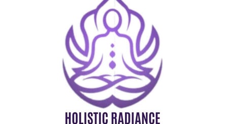 Logo of HOLISTIC RADIANCE @Our World Yoga in Glasgow, Scotland, GB with serene purple motif.