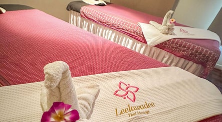 Relaxing massage beds at Leelawadee Thai Massage CBD, Auckland, Auckland, NZ, featuring serene decor.