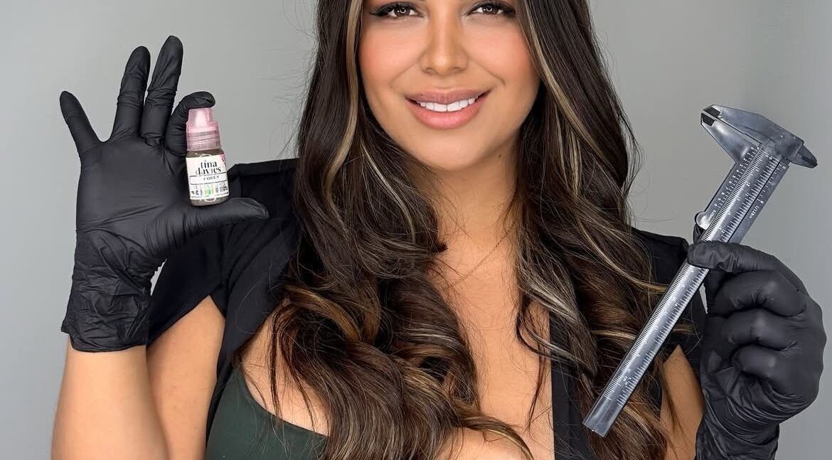 Athenas Aesthetics staff displaying precision beauty tools in Hollywood, Florida, US.