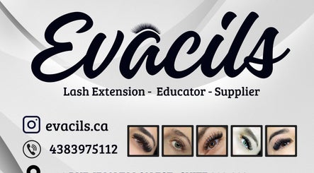 Logo de EVACILS, spécialiste des extensions de cils à Montréal, Québec, CA.