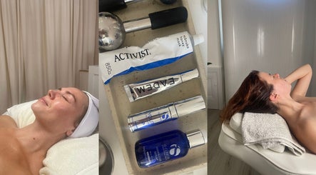 Relaxing facial at Cleo Rogers Skincare - Alma Studios in Brighton And Hove, England, GB showcasing beauty treatments.
