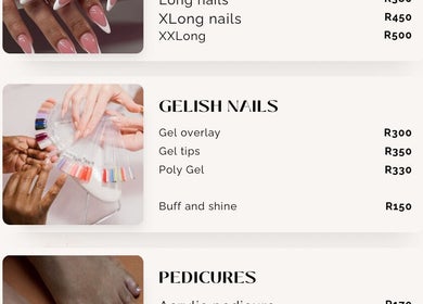 Colorful gel nail options at Afri Claws Nails Studio, Vereeniging, Gauteng, ZA for vibrant manicures.