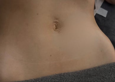 Relaxing belly treatment at Blissful Touch Beauty By Michaela in Newry, Northern Ireland, GB.