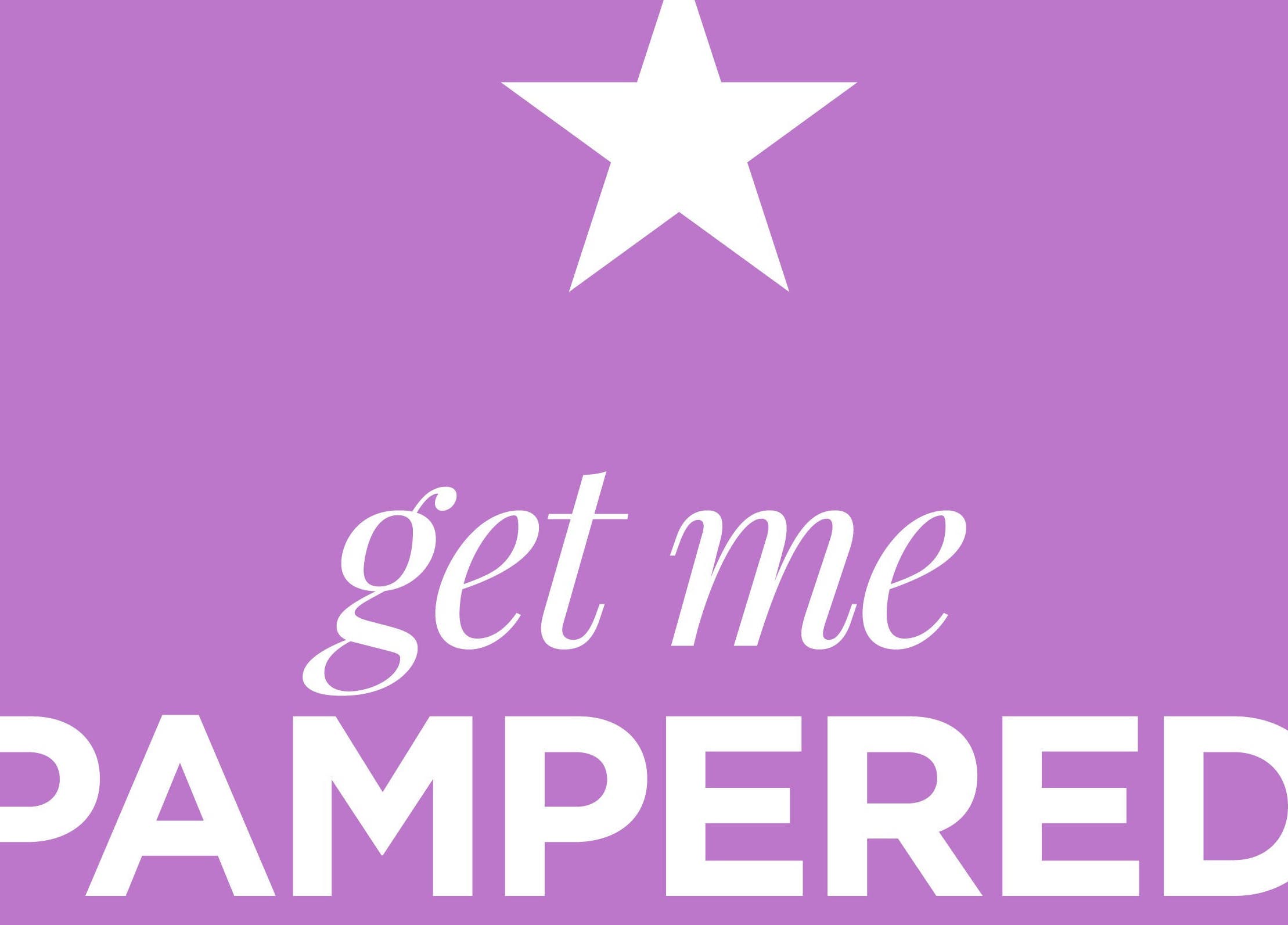 Get Me Pampered (Brighton) logo with star on purple background, Brighton, GB