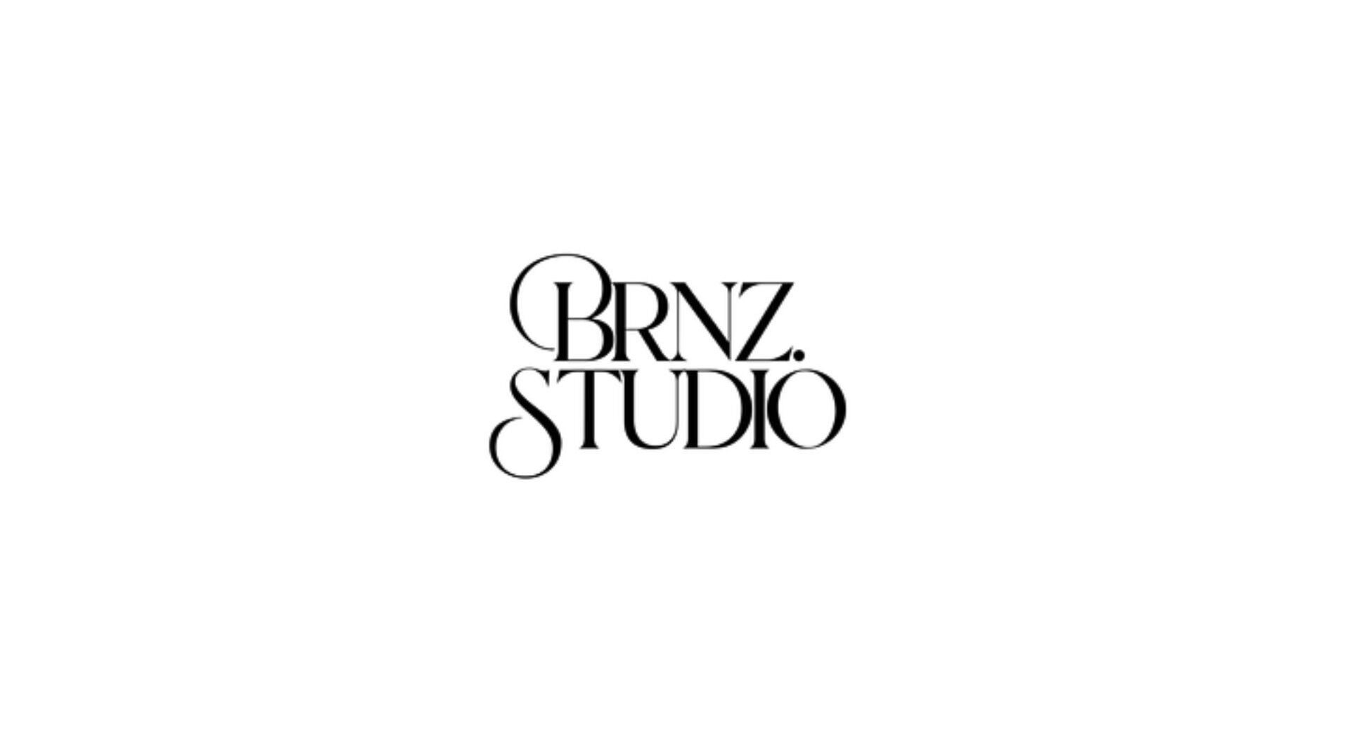 Elegant BRNZ. STUDIO logo at Birkdale, Queensland, AU, showcasing sophisticated typography.