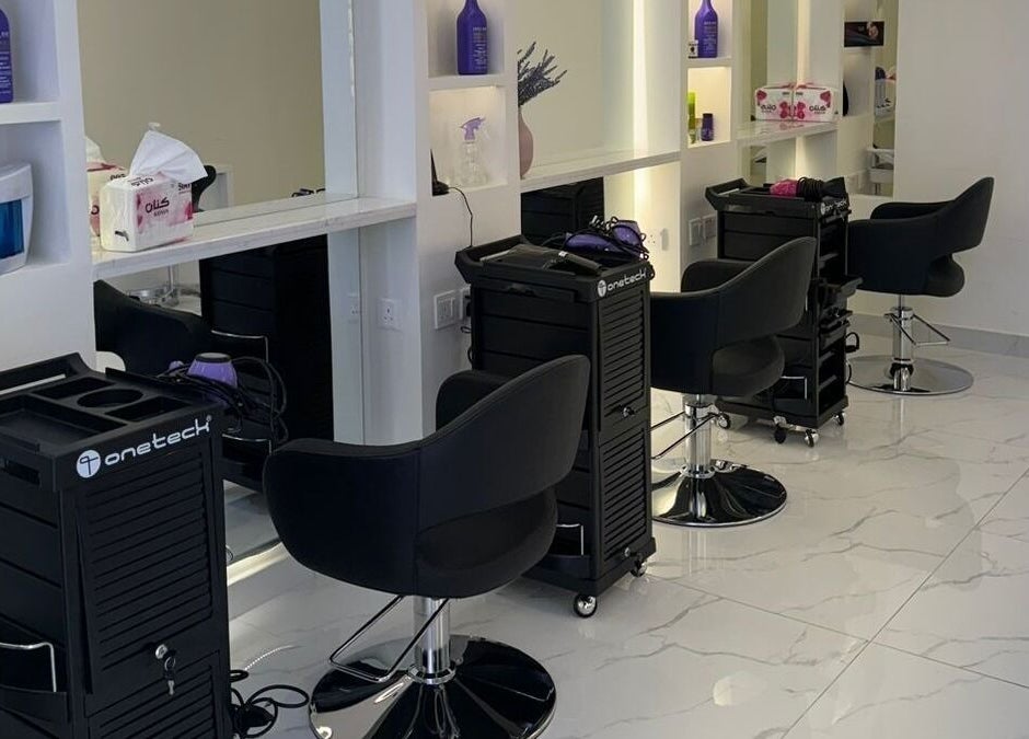 Stylish salon setup at Nails on Wheels, الرياض, منطقة الرياض, SA.