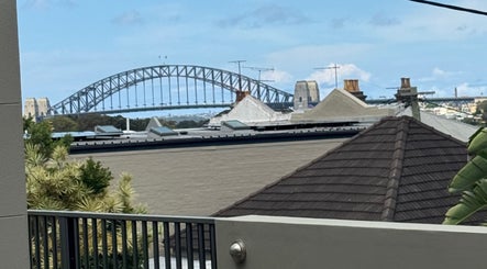 Scenic Sydney Harbour view from Giovanna Angela Hair in Birchgrove, New South Wales, AU.