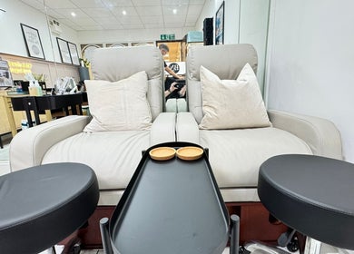 Luxurious treatment chairs at BN Beauty - Rottingdean, Brighton And Hove, England, GB for ultimate relaxation.