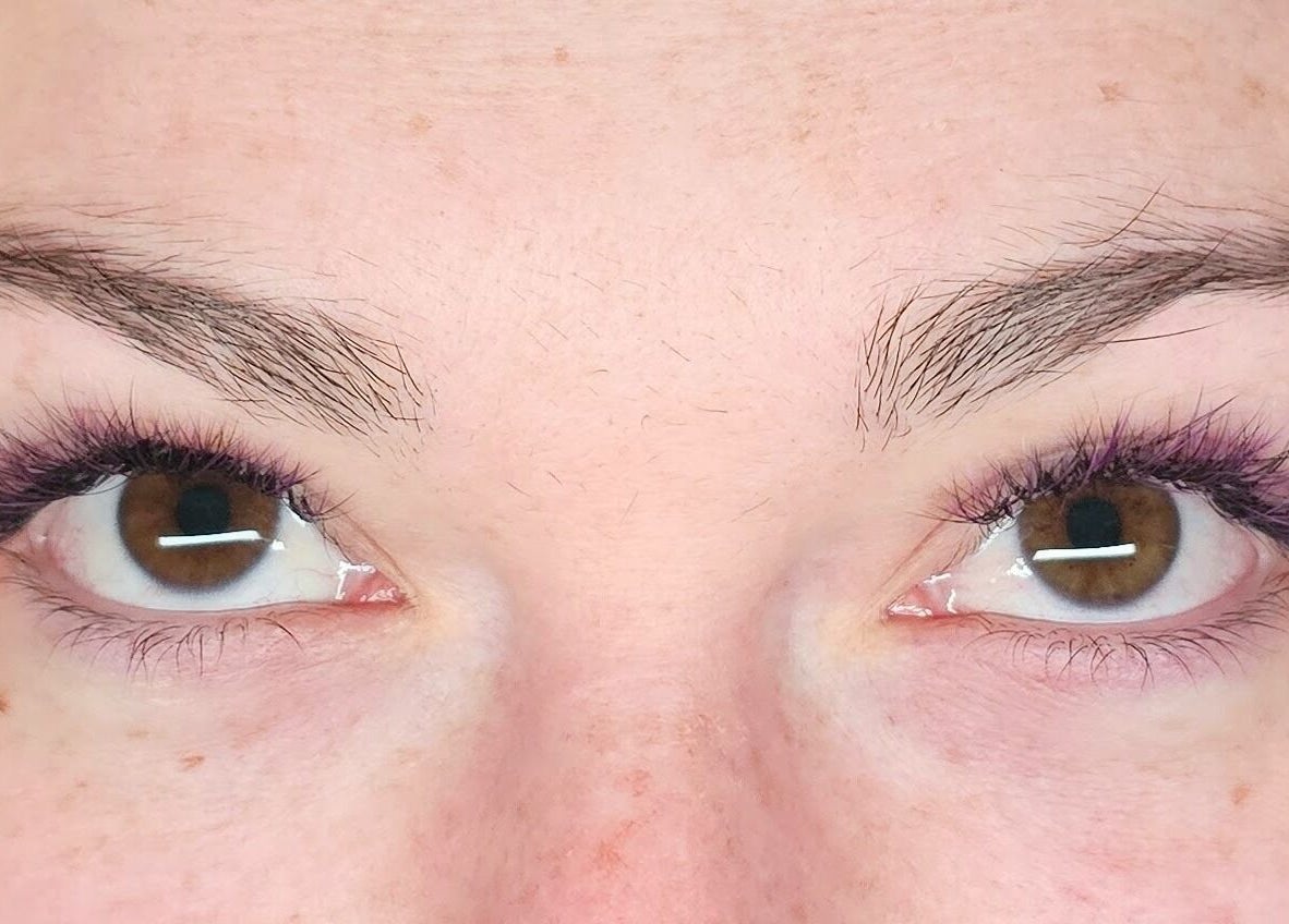 Enhanced lashes at Fairytale Lashes, Onkaparinga Heights, South Australia, AU, showcasing natural beauty.