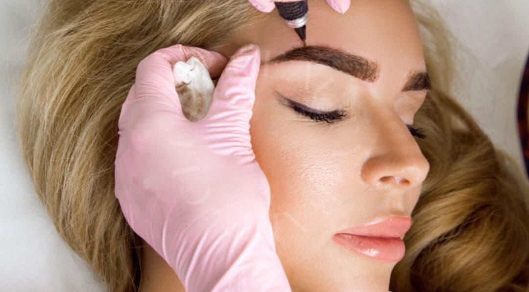 Microblading at Burnside Location- Beauty Studio in Dartmouth, Nova Scotia, CA enhances eyebrows for a flawless look.