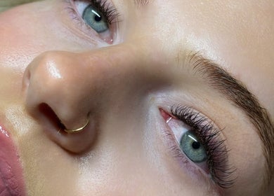 Close-up of lash extensions at Ramos Lash Extension, County Longford, County Longford, IE.