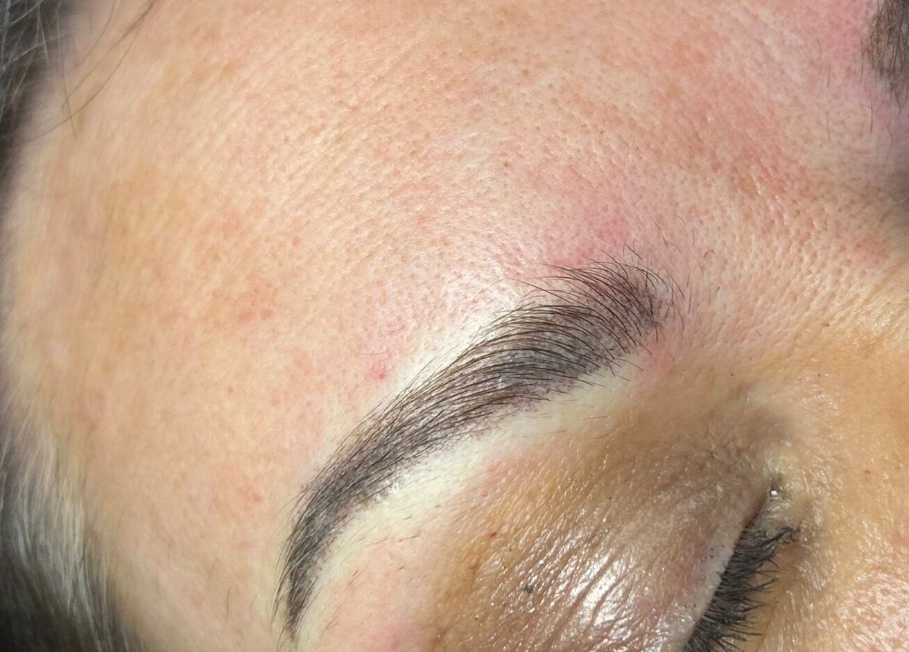 Perfectly groomed eyebrow at Timeless Beauty by Mel, Gravesend, England, GB, showcasing skillful beauty care.
