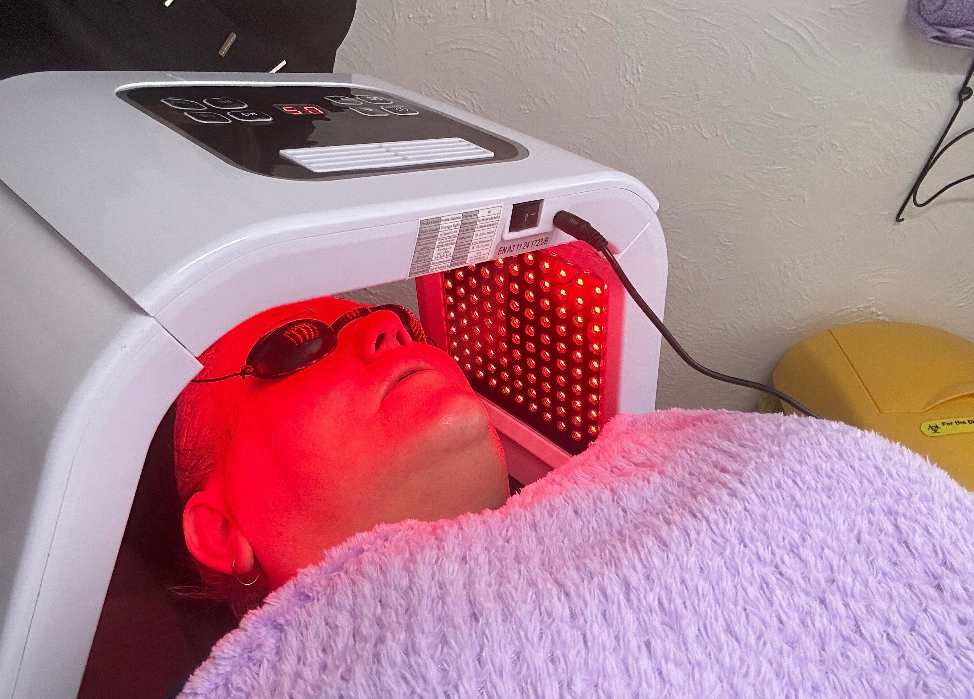 LED light therapy at Timeless Beauty by Mel, Gravesend, England, GB, providing rejuvenating skincare treatments.