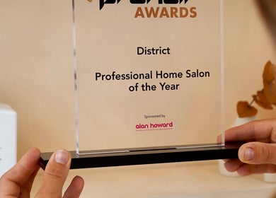District Salon receives Professional Home Salon award in Southend-on-Sea, England, GB.