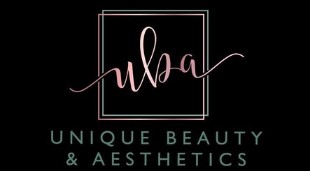 Unique Beauty & Aesthetics logo in Rhosllanerchrugog, Wales, GB with elegant script design.