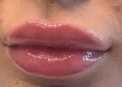 Glossy lips at Unique Beauty & Aesthetics, Rhosllanerchrugog, Wales, GB. Perfect for enhancing natural beauty.