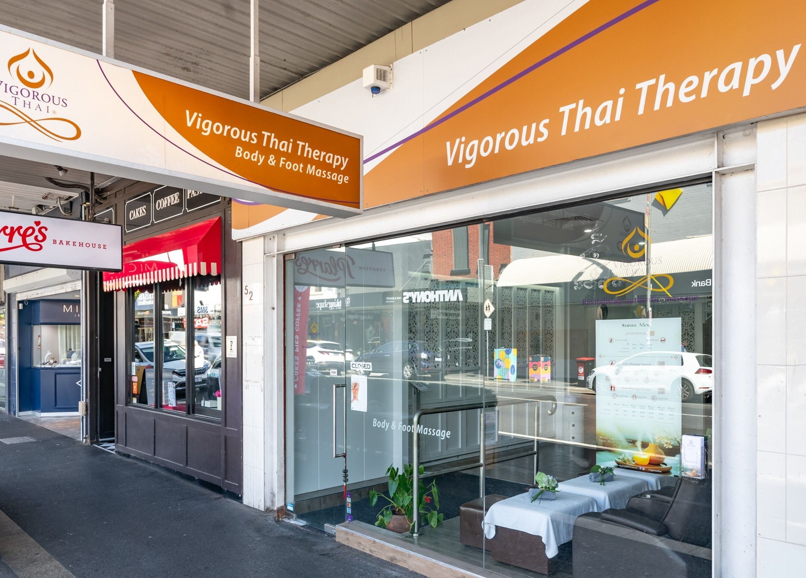 Street view of Vigorous Thai - Moonee Ponds, offering massage therapy in Moonee Ponds, Victoria, AU.
