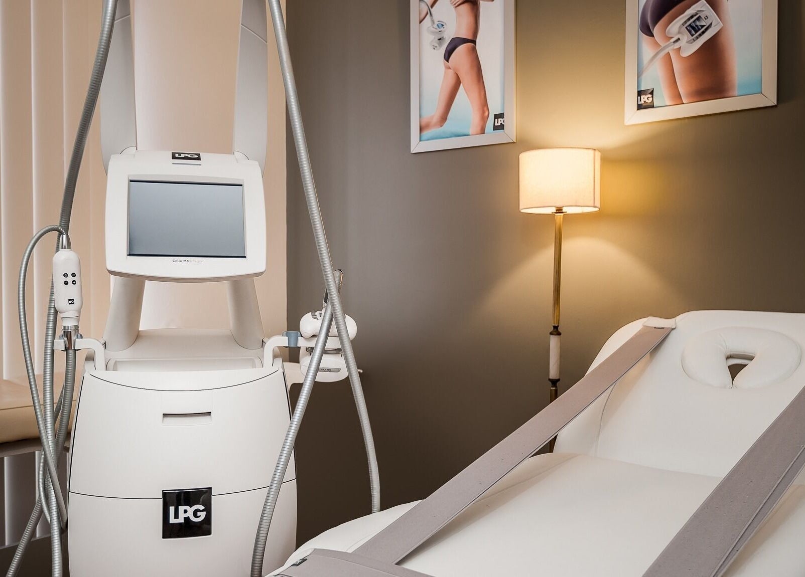 Treatment room at Diva Face and Body Clinic, Strathfield, New South Wales, AU featuring advanced beauty equipment.