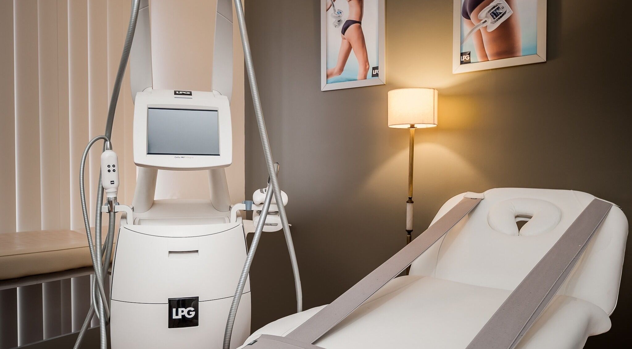 Treatment room at Diva Face and Body Clinic, Strathfield, New South Wales, AU featuring advanced beauty equipment.