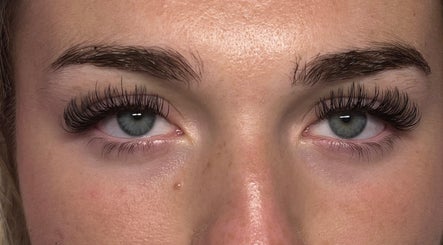 Close-up of elegant eyelash extensions at J Lash, Dunleer, County Louth, IE.