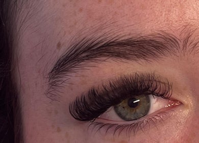 High-quality eyelash extension at J Lash in Dunleer, County Louth, IE.
