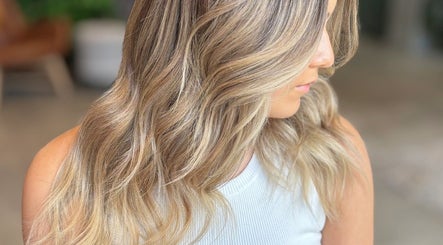 Gorgeous blonde hair styled in soft waves at V•Hair Studio ByVera, Melbourne, Victoria, AU