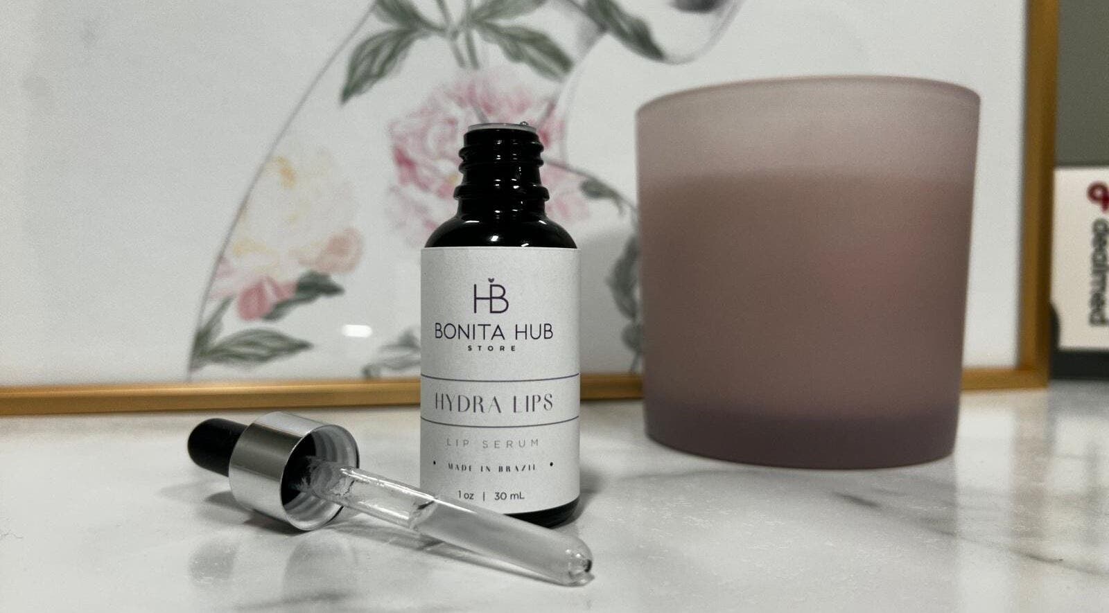 Bonita Hub - Chicago hydra lips serum on marble in Chicago, Illinois, US.