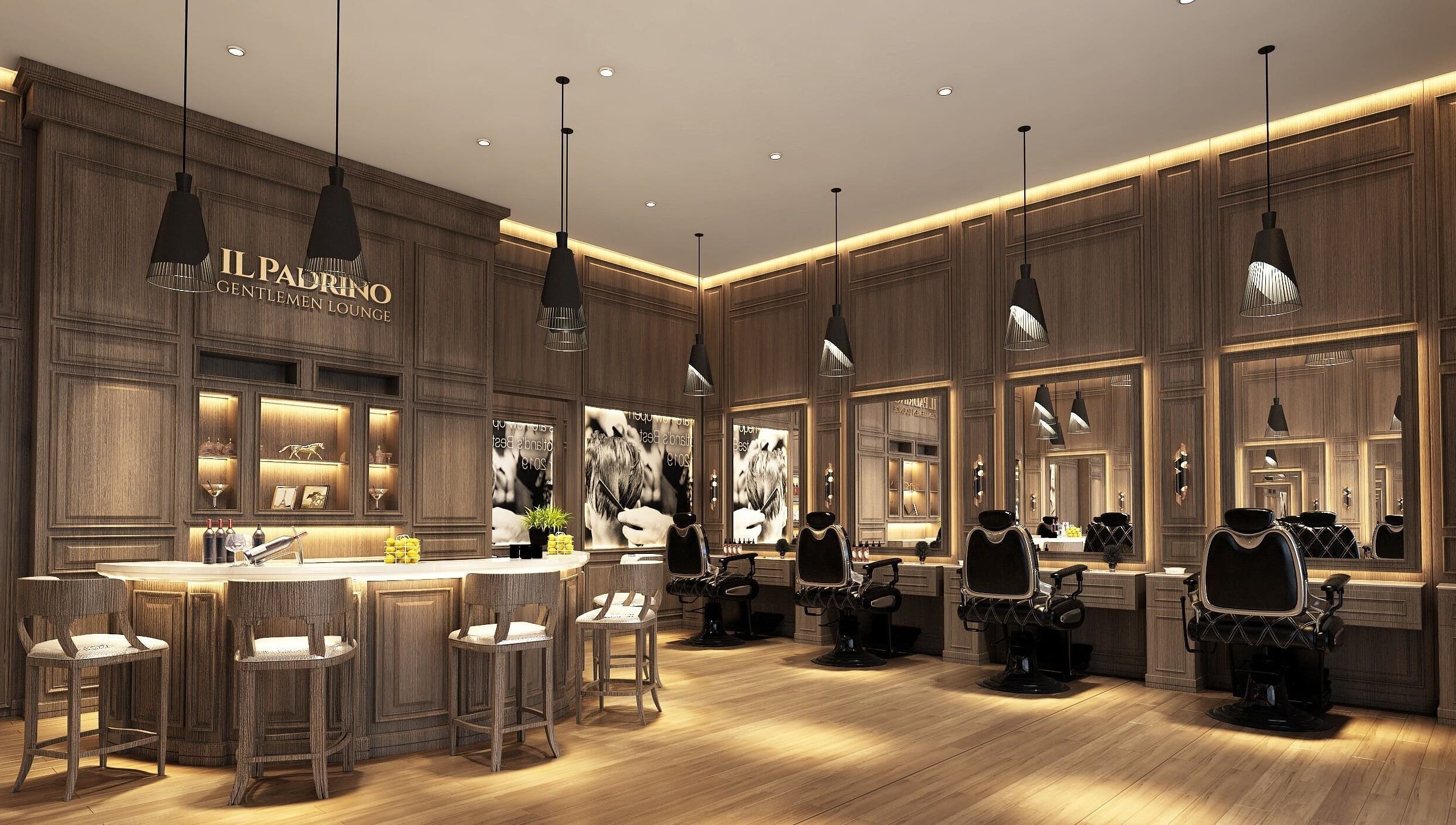 Elegant interior of Il Padrino Gentlemen Lounge - Arabian Ranches 3, Dubai, Dubai, AE enhancing luxury experience.