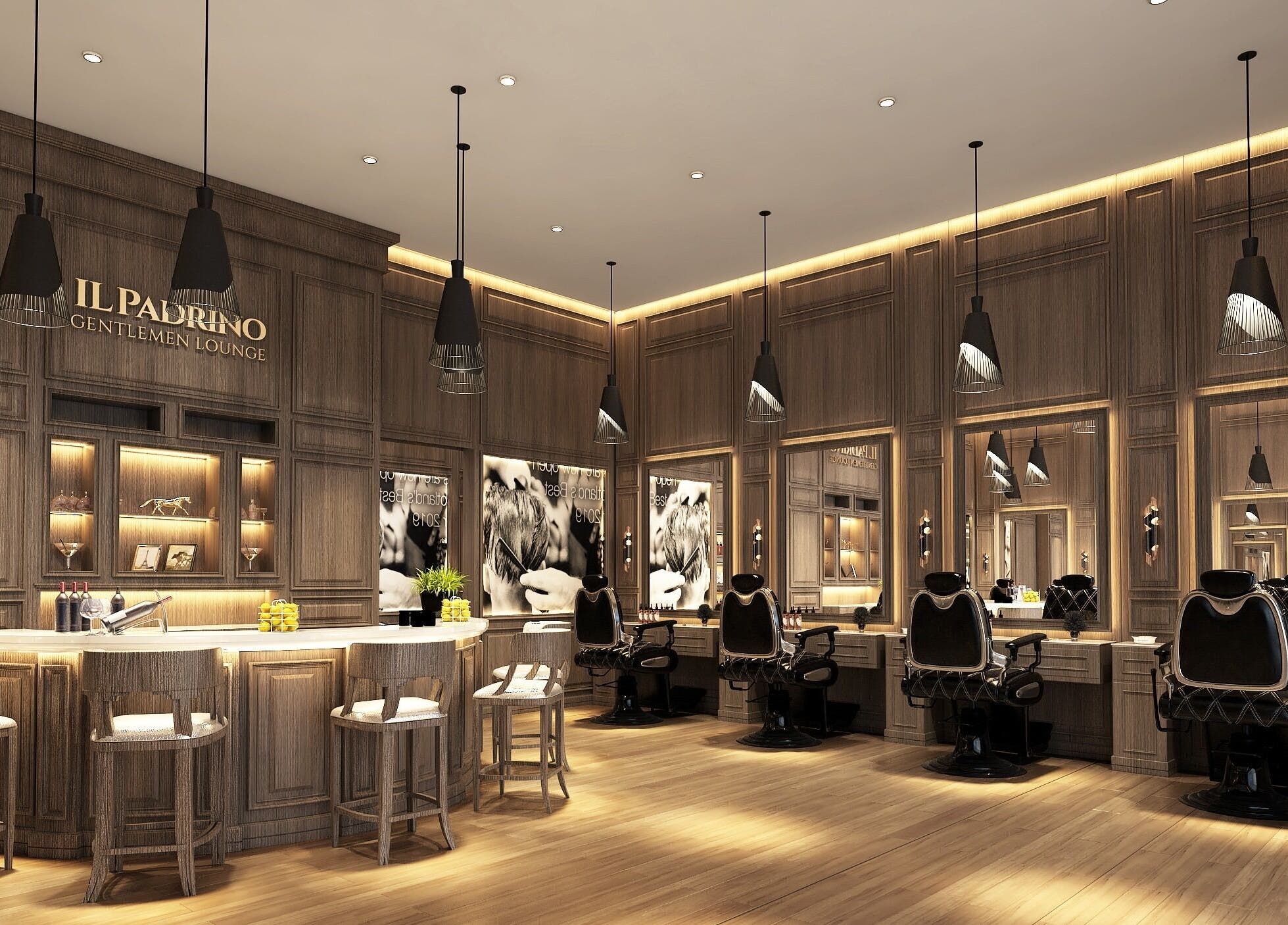 Elegant interior of Il Padrino Gentlemen Lounge - Arabian Ranches 3, Dubai, Dubai, AE enhancing luxury experience.