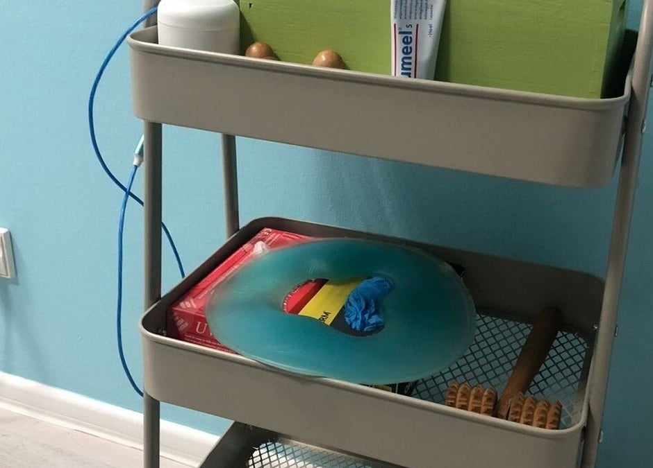 Органайзер с массажными принадлежностями в IDMassage, Варшава, Województwo Mazowieckie, PL.