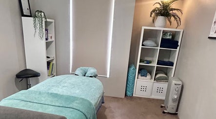 Relaxing massage room at CQ Massage Therapy, City Of Wanneroo, Western Australia, AU with calming decor.