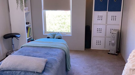 Tranquil massage room at CQ Massage Therapy in City Of Wanneroo, Western Australia, AU.