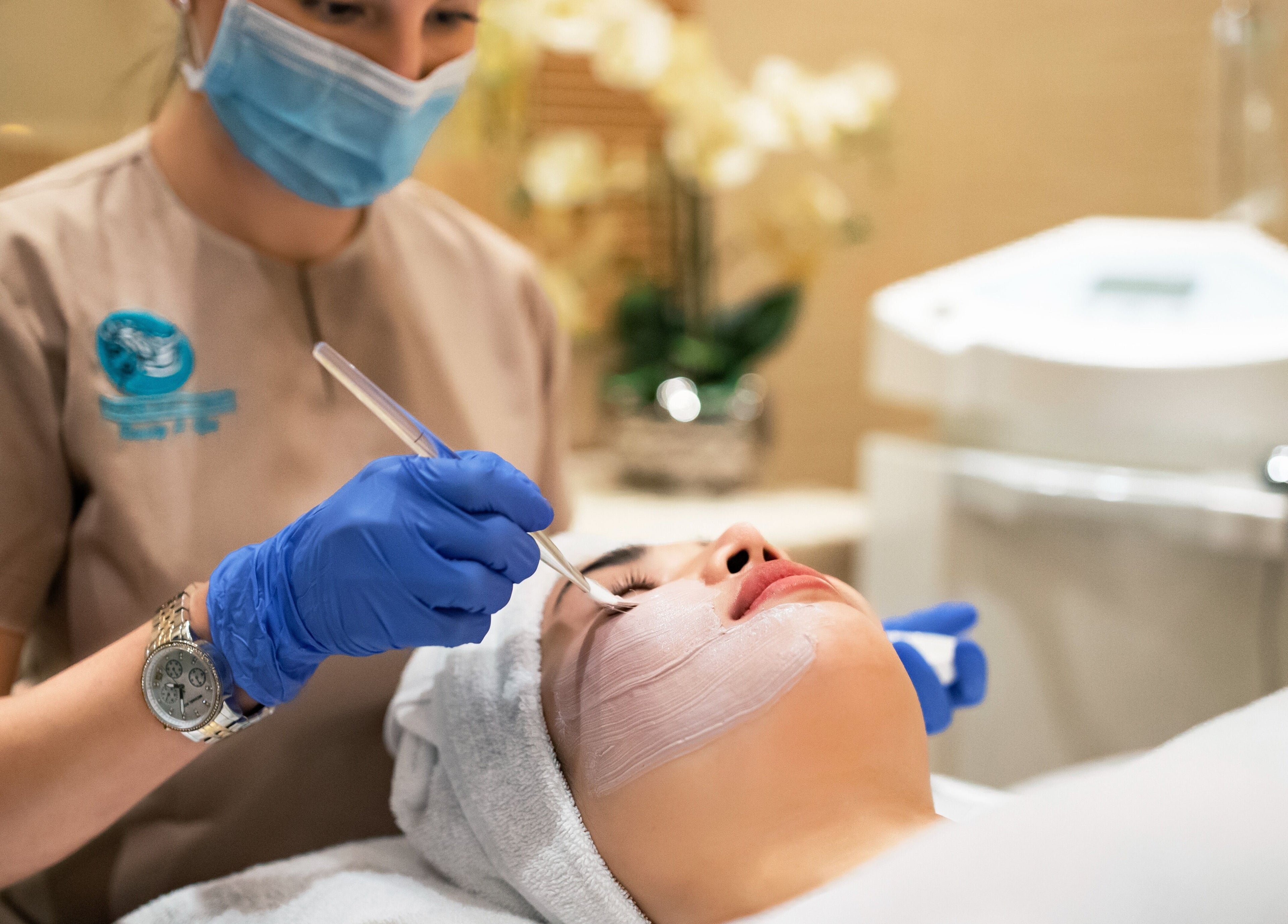 Facial treatment at House Of Allure Beauty And Spa, أبو ظبي, أبو ظبي, AE. Professional care for radiant skin.