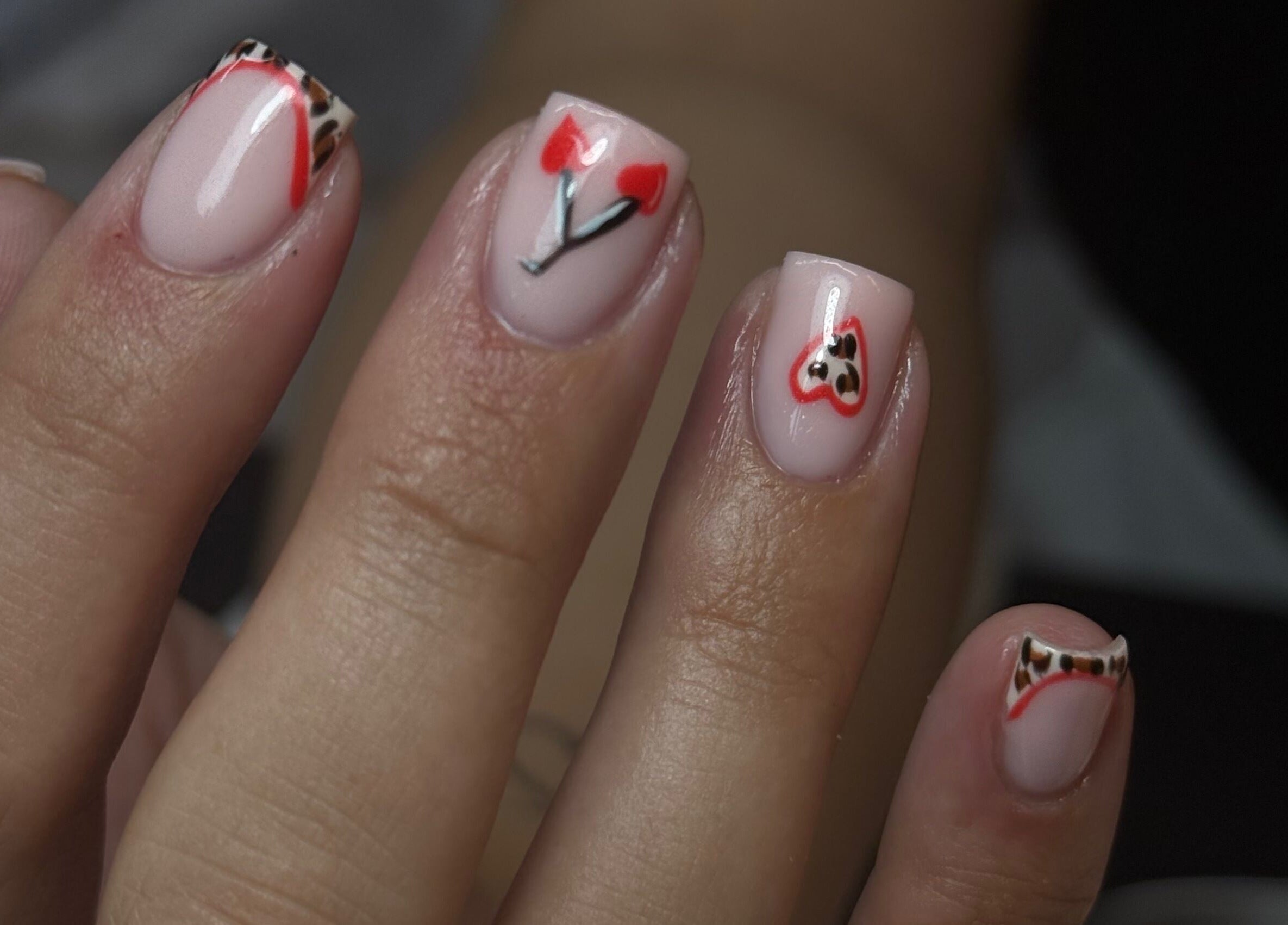 Unique nail art design at Nails by Court, Cardiff, Wales, GB showcasing creative styles.