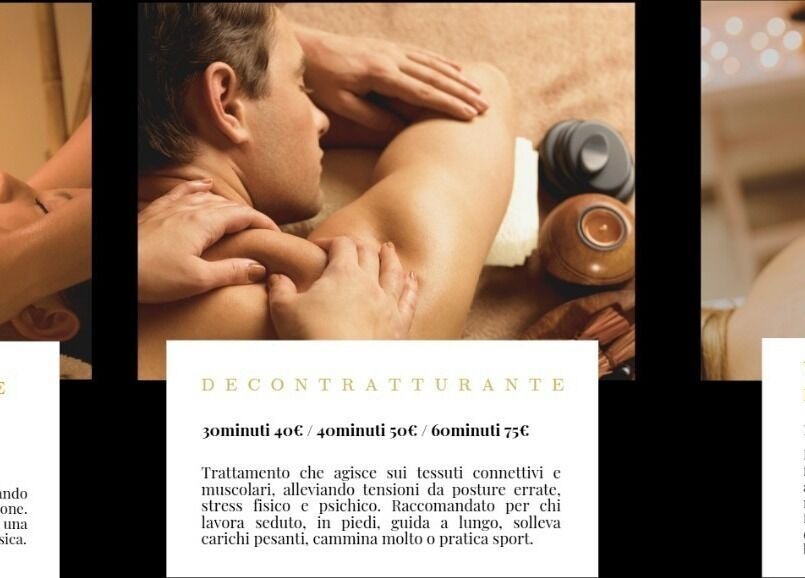 Massaggio rilassante a Dennisse Trujillo Massaggiatrice, Cagliari, Sardegna, IT. Sfondo di candele serene.