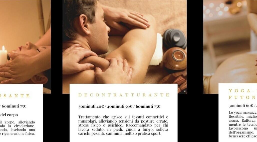 Massaggio rilassante a Dennisse Trujillo Massaggiatrice, Cagliari, Sardegna, IT. Sfondo di candele serene.