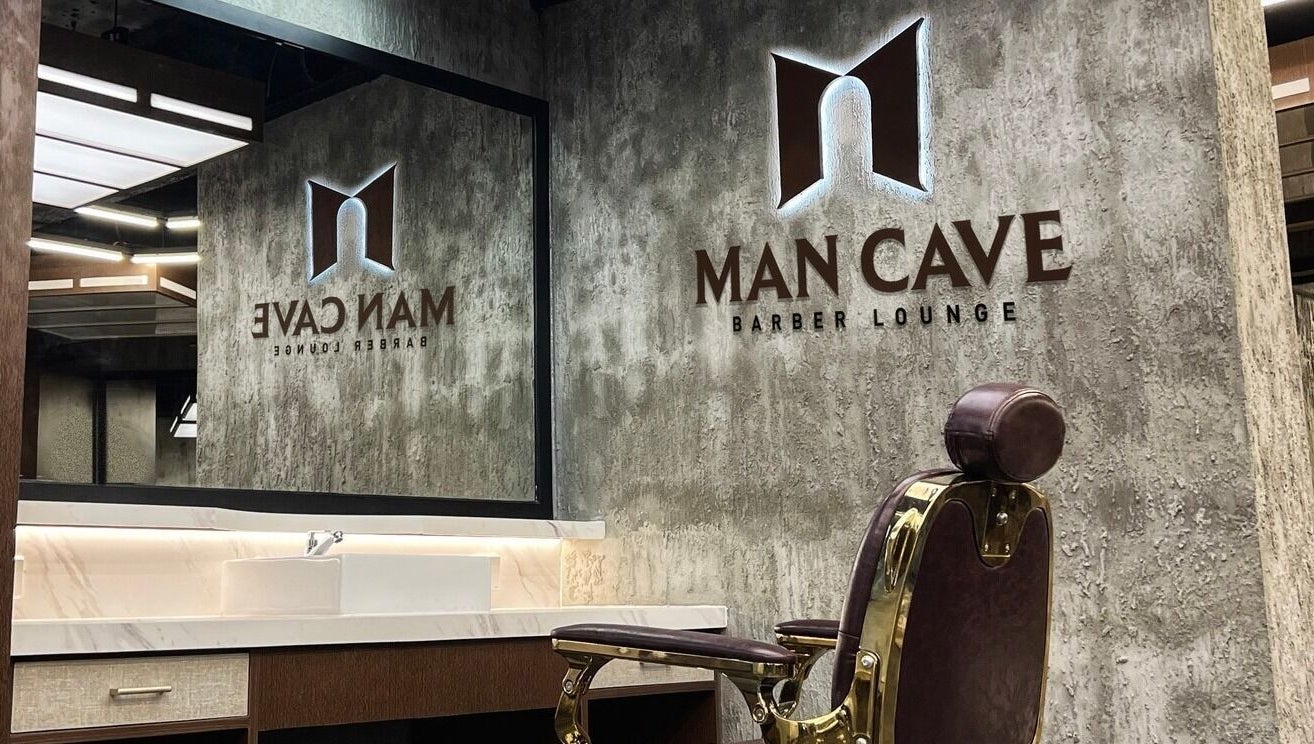 Barber chair in MAN CAVE - Barber Lounge in Yangon, Yangon Region, MM showcasing a modern interior.