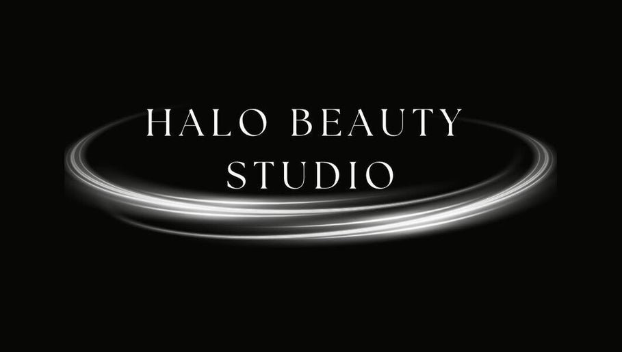 Halo Beauty Studio logo with glowing effect in Hatfield, England, GB.