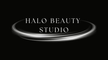 Halo Beauty Studio logo with glowing effect in Hatfield, England, GB.