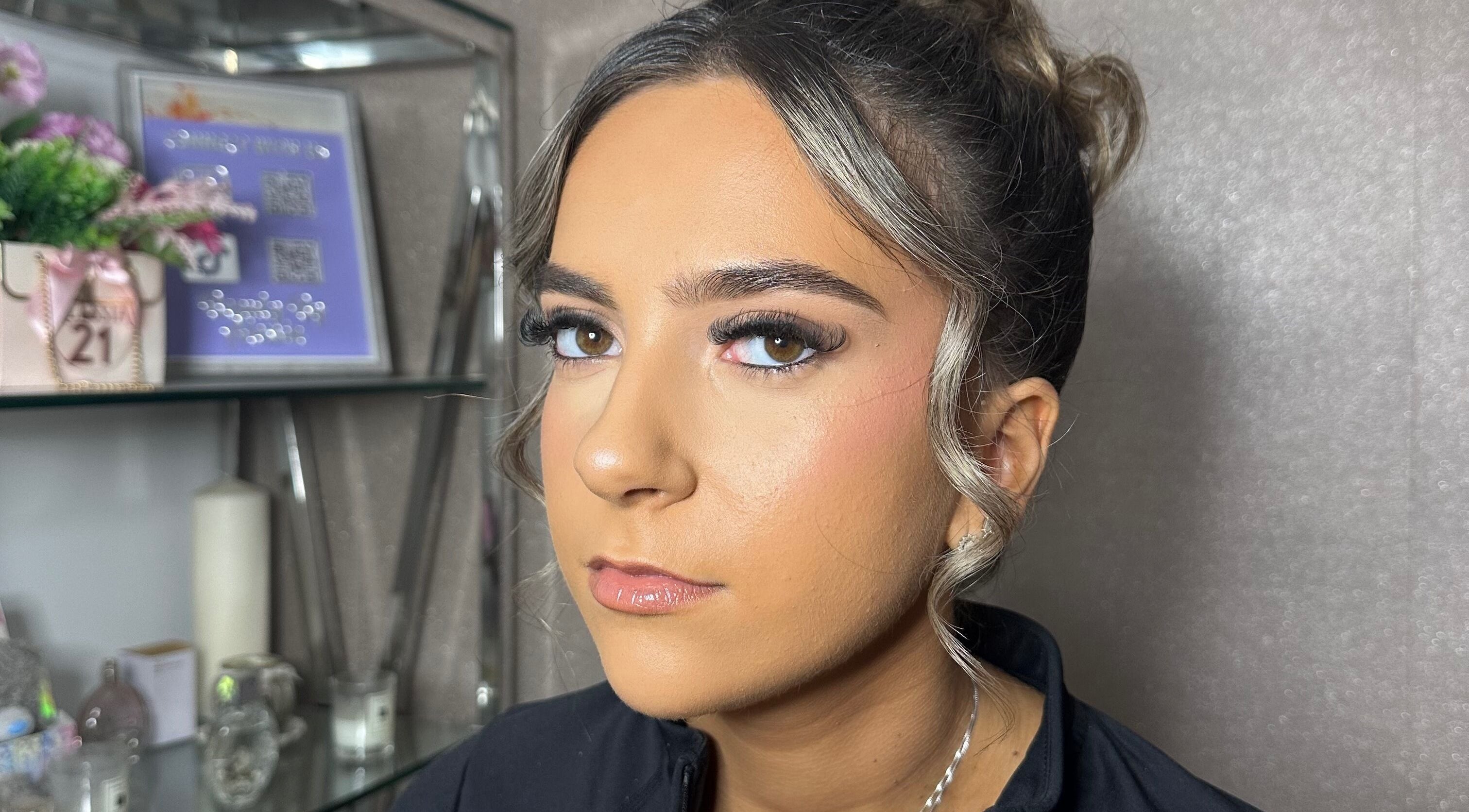 Makeup artistry at Beauty By Alessia in Hertford, England, GB showcasing flawless, radiant skin.