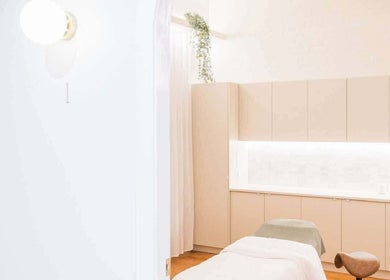 Serene treatment room at Lomani Day Spa, Toowoomba City, Queensland, AU with calming decor.