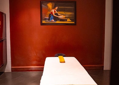 Relaxing massage room at Pure Vietnam Beauty and Spa in Thành phố Nha Trang, Khánh Hòa, VN.