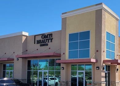 Entrance of Disara Thai Massage at OMY! Beauty Suites, Las Vegas, Nevada, US.