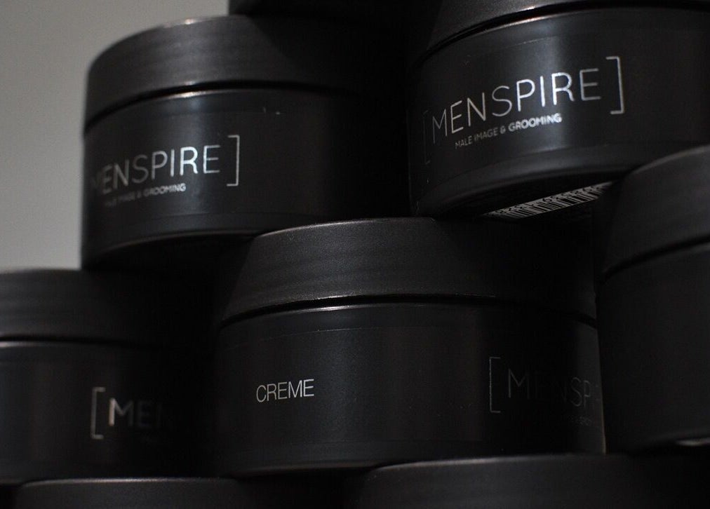 Luxurious grooming products at MENSPIRE Maastricht, showcasing style in Maastricht, Limburg, NL.